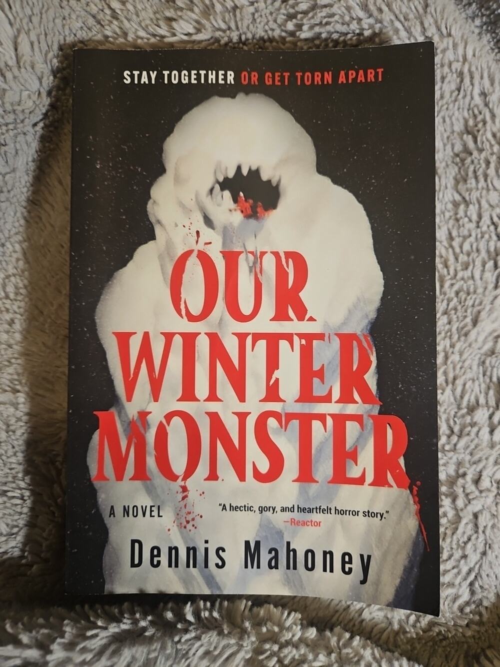 Our Winter Monster by Dennis Mahoney (2025, Trade Paperback), Fiction, Horror
